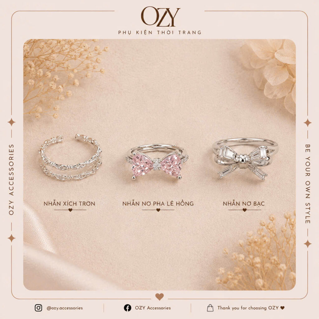 Bộ Sưu Tập Nhẫn OZY